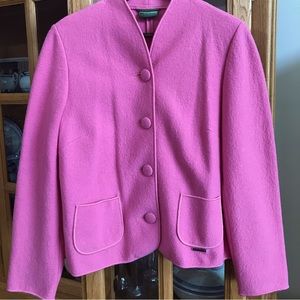 Geiger Collections pink wool blazer/jacket